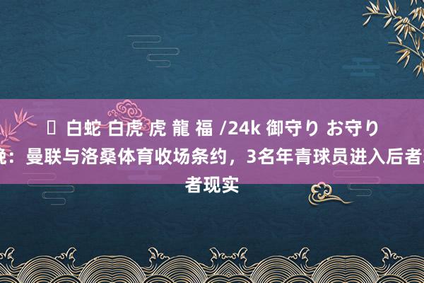 ✨白蛇 白虎 虎 龍 福 /24k 御守り お守り 曼晚：曼联与洛桑体育收场条约，3名年青球员进入后者现实